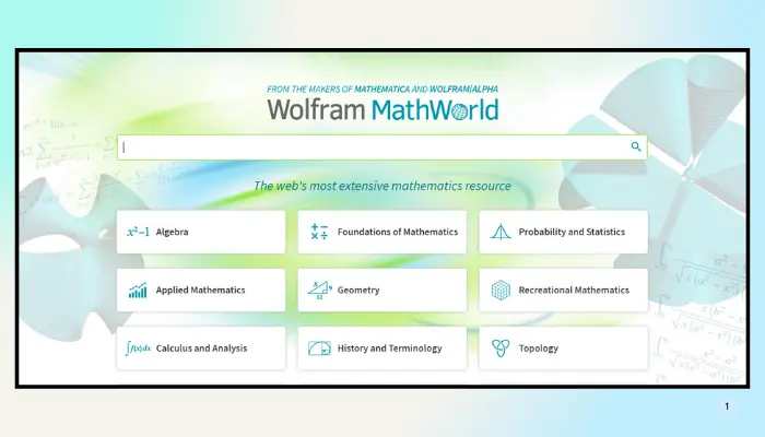 wolfram mathworld - homeworkify alternative