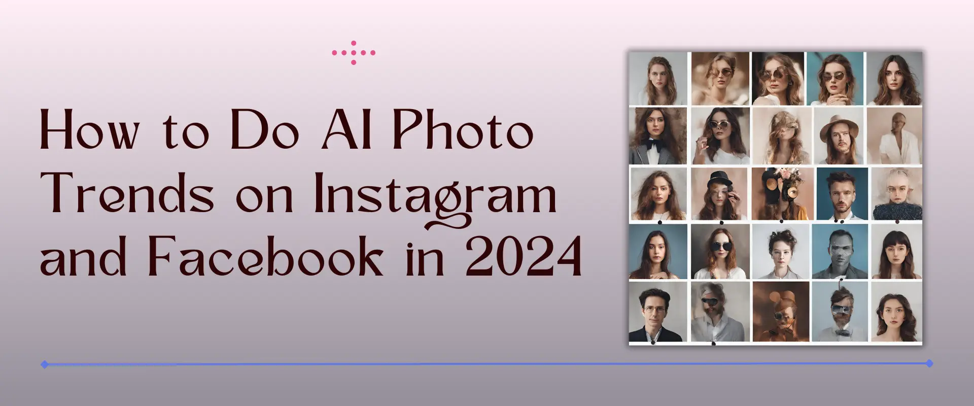 How to Do AI Photo Trends on Instagram and Facebook in 2024