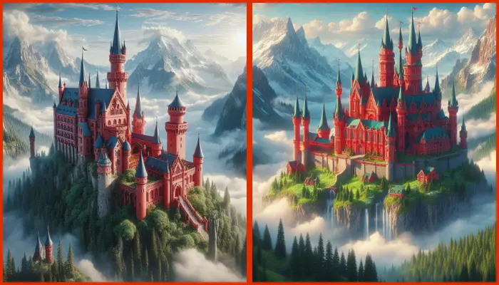 castle coch in a fantasy world