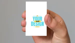 create business card mockup