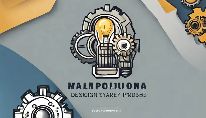 for a consultancy firm representing innovation and progress, design a logo featuring gears and light bulbs dall e prompt