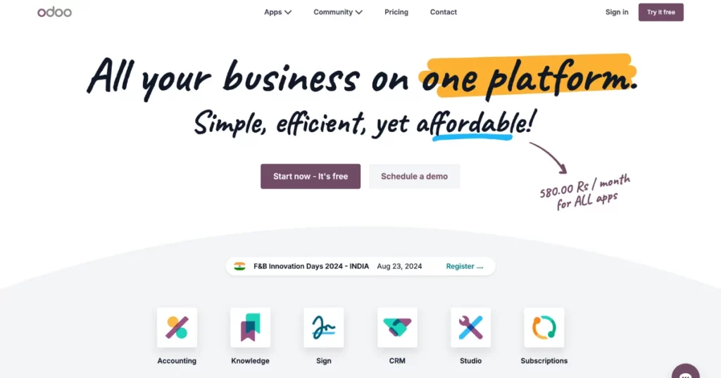 odoo hubspot alternative