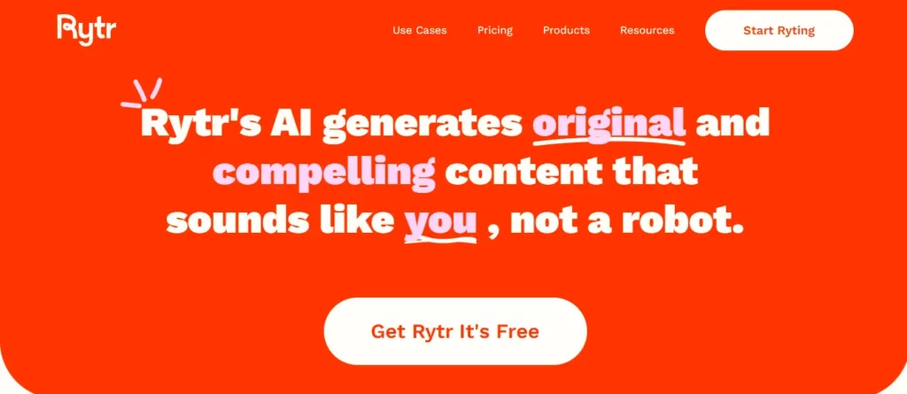 rytr - free ai tools for marketing