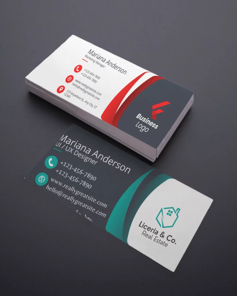 free business card mockup preview