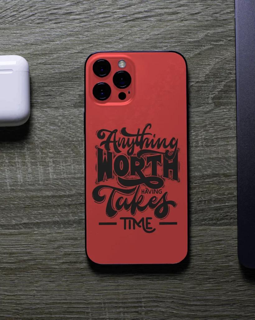 iPhone case mockup template