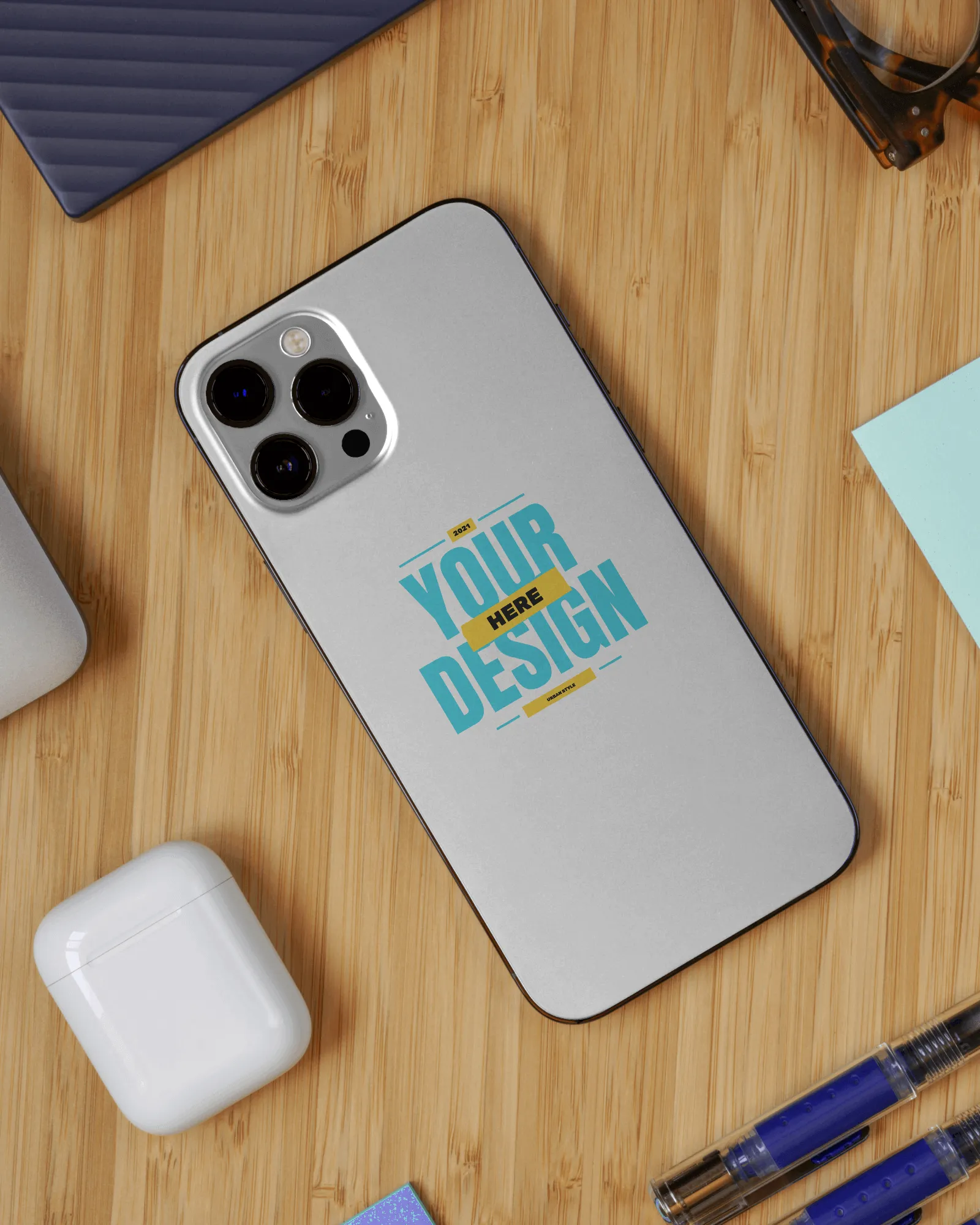 free iPhone case mockup template