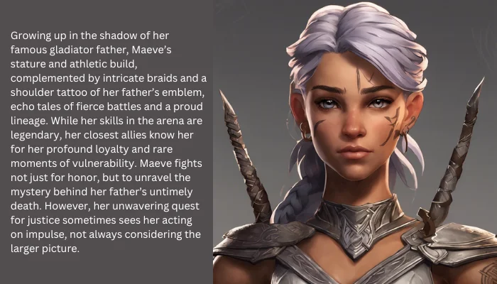 maeve ai generated character in dreamstudio