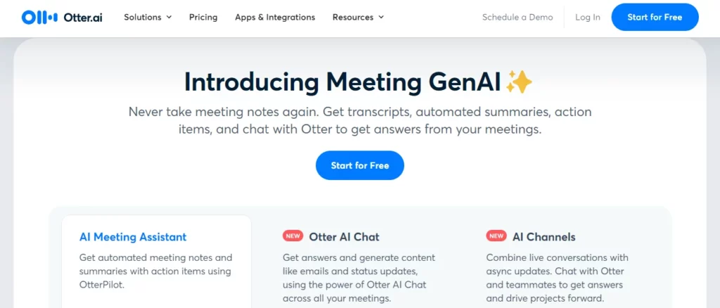 otter.ai - one of the best ai tools for students