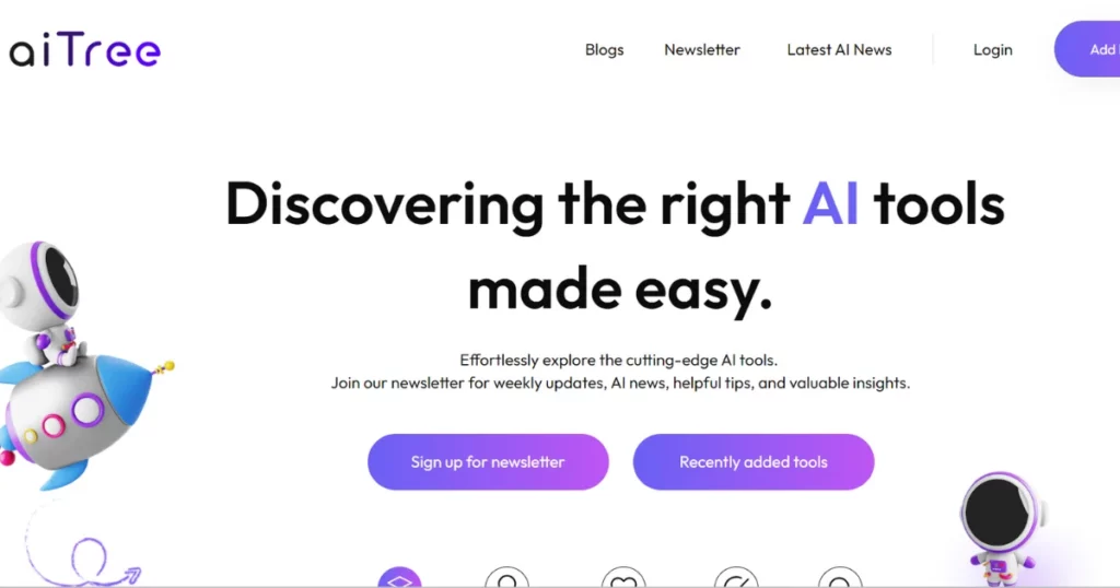 Aitree - AI Landing Page Generator