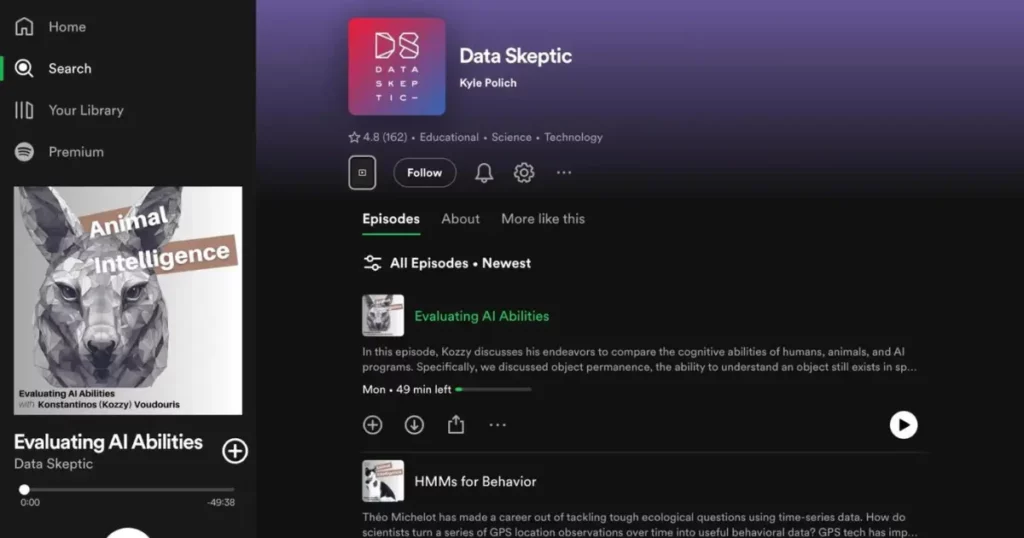 data skeptic - best ai podcasts