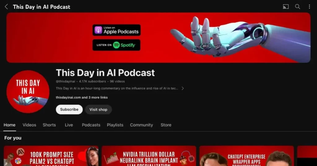 this day in ai podcast