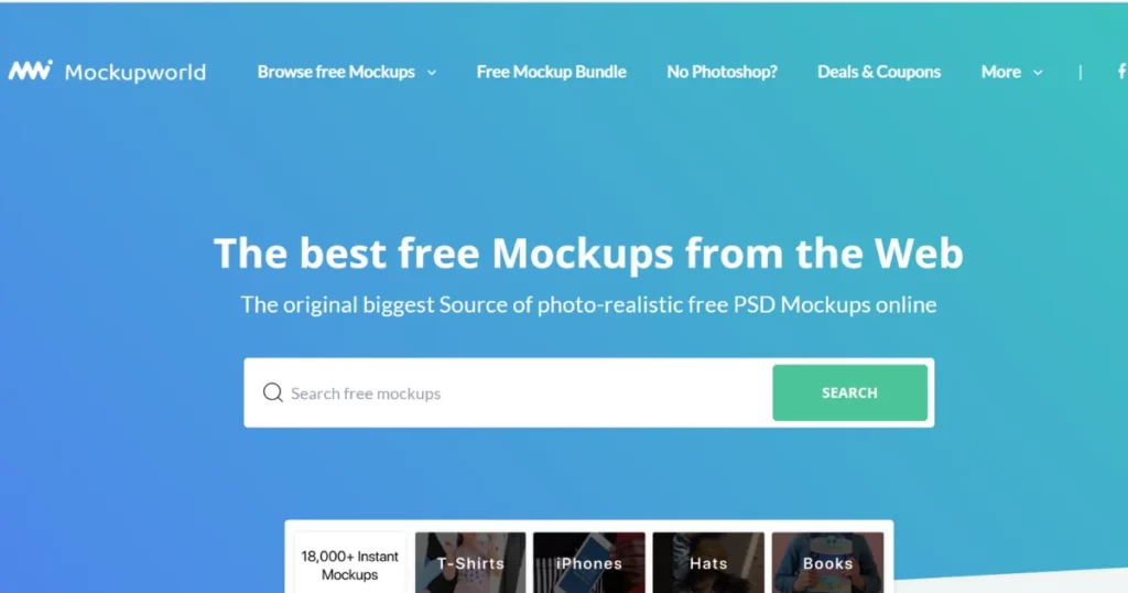 Mockupworld is one of the best Pacdora alternatives