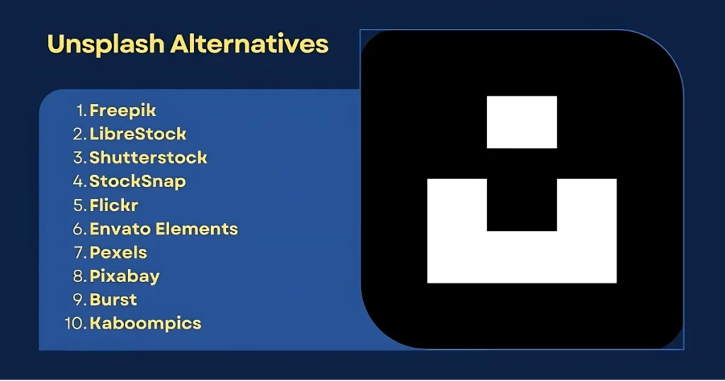 list of unsplash alternatives
