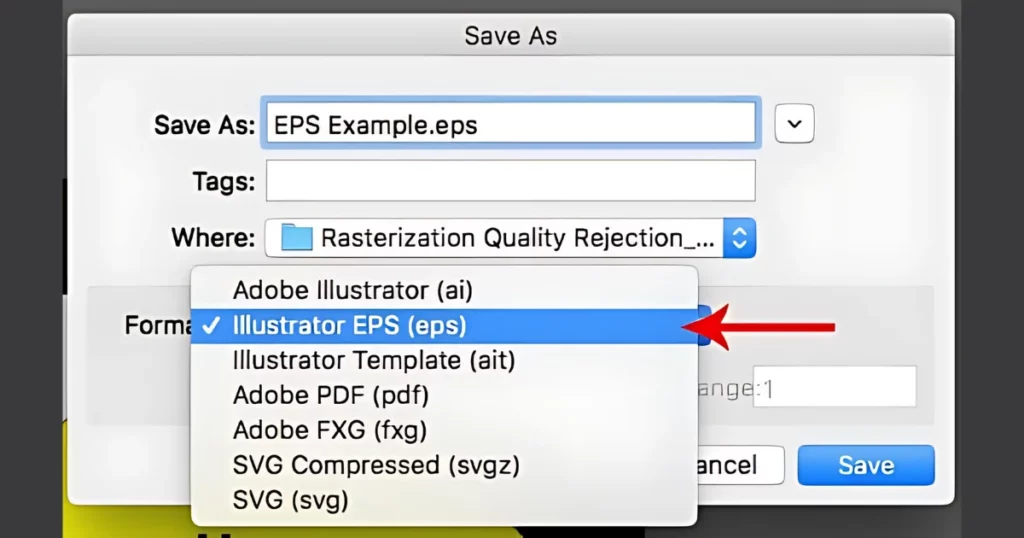 save your image as illustrator eps