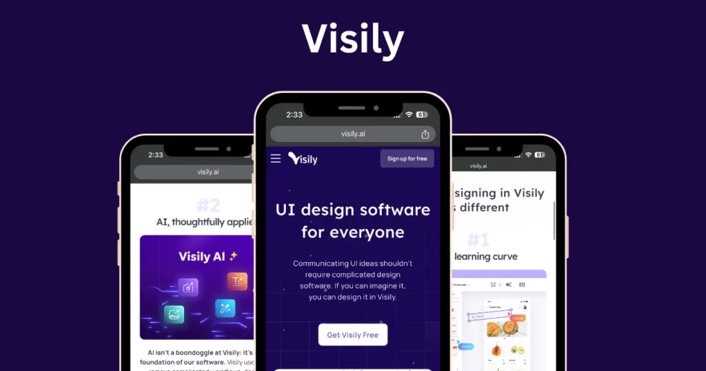 visily one of the best ai tools for ux design