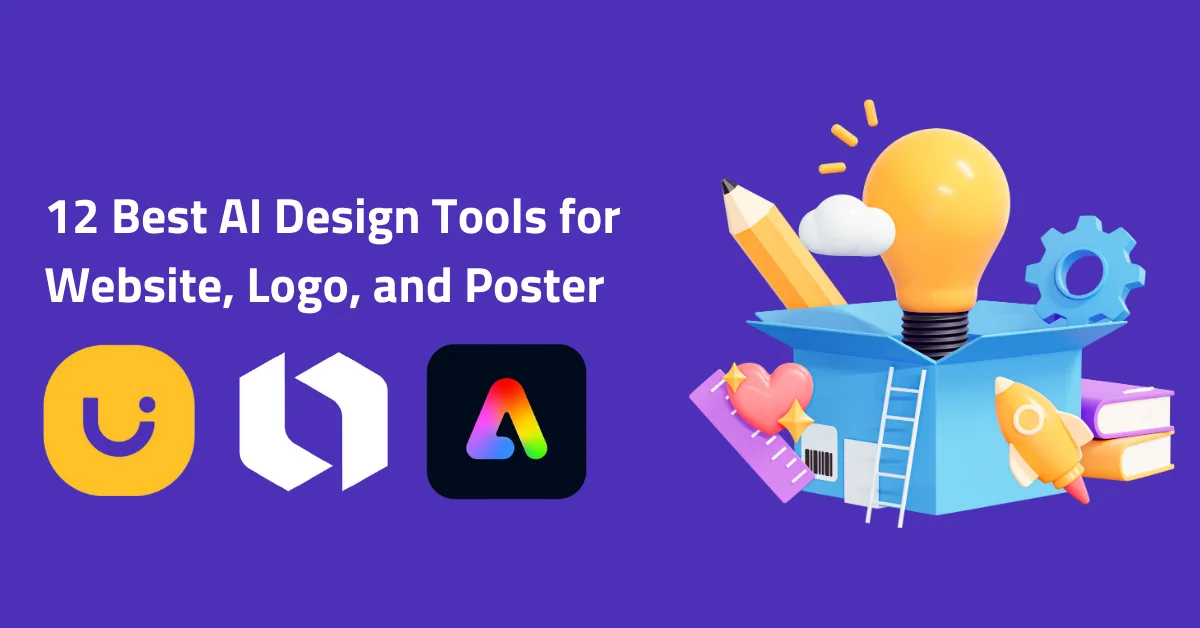 12 Best AI Design Tools for Website, Logo, and Poster