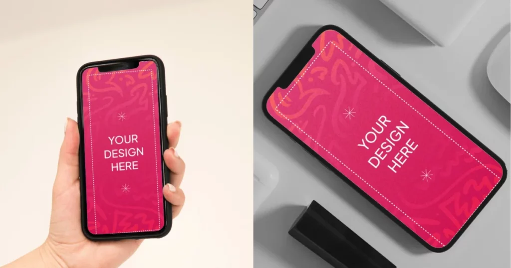 generate free iphone mockups with mockey