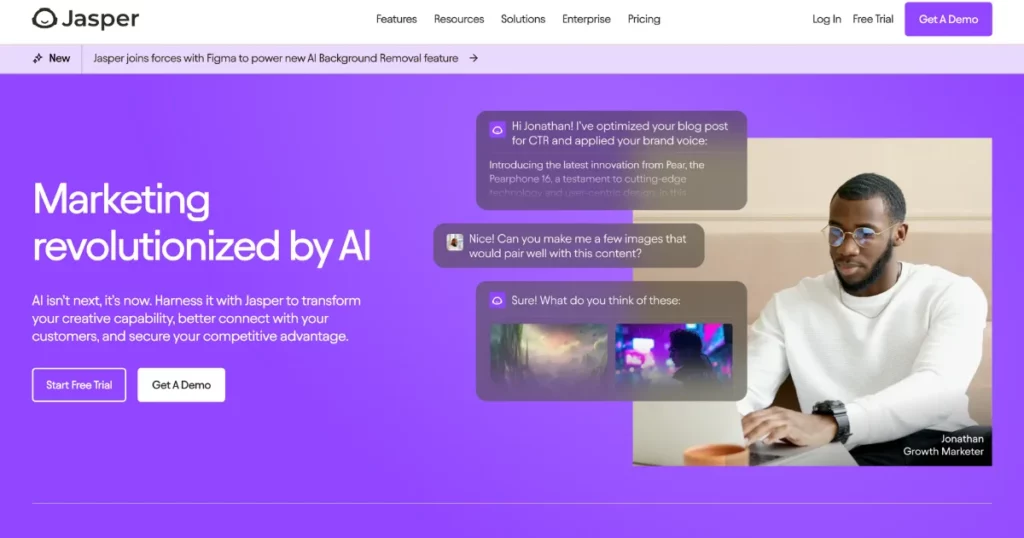 jasper best generative ai tools for content writing