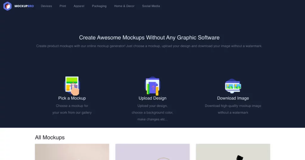 mockupbro is one of the top mockup tool