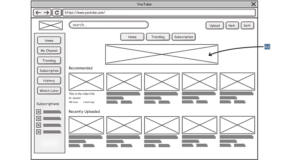 wireframe in design