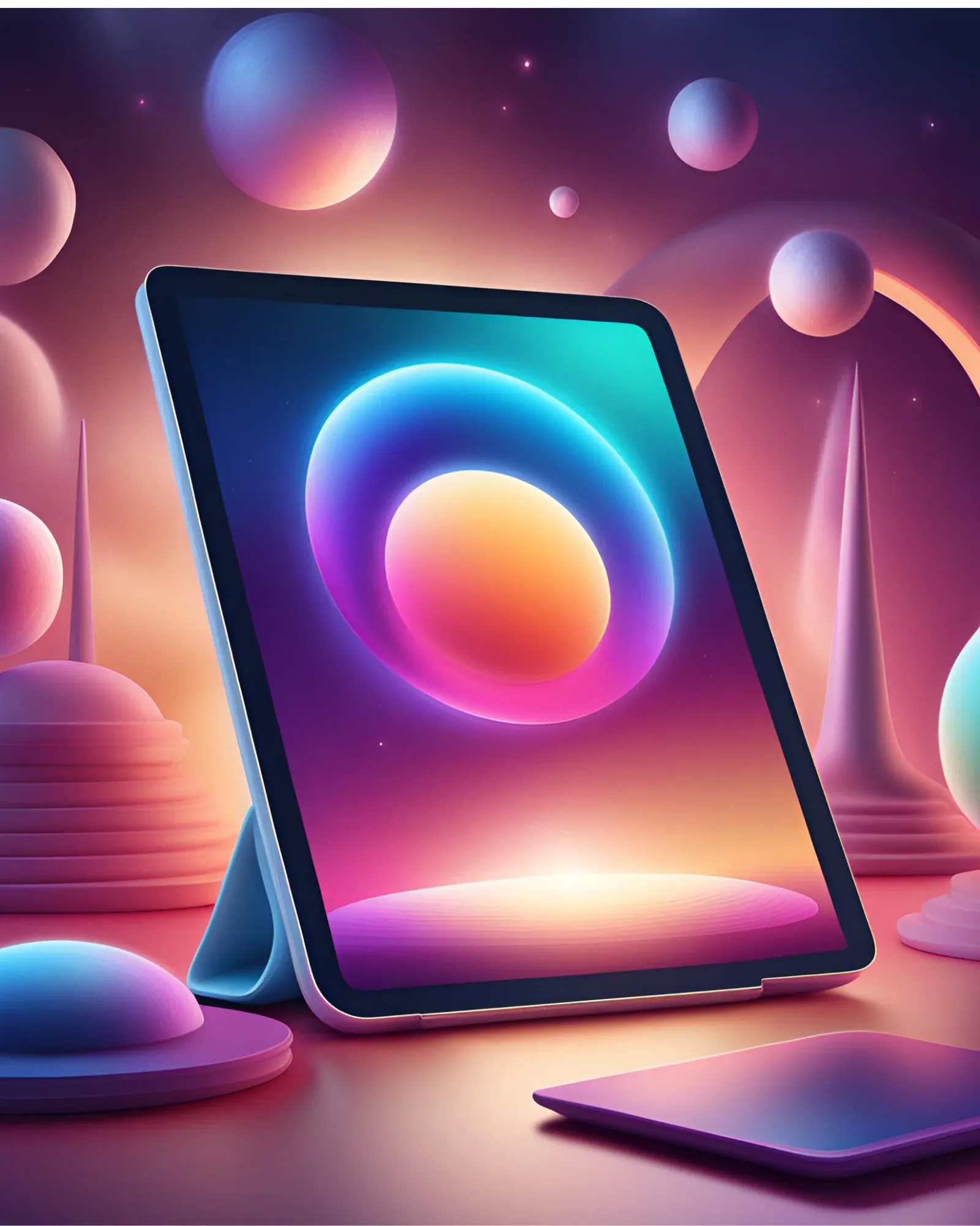 3D iPad Mockup Generator with Mockey