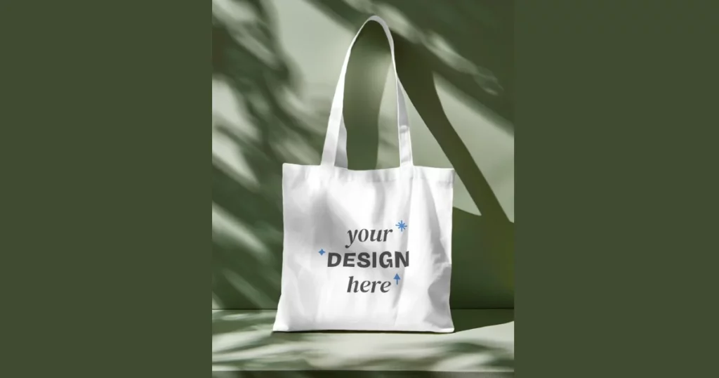 Aesthetic Tote Bag Mockup