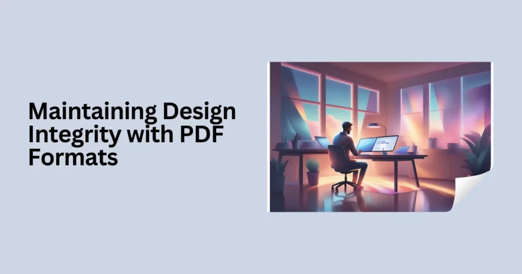 Maintaining Design Integrity with PDF Formats