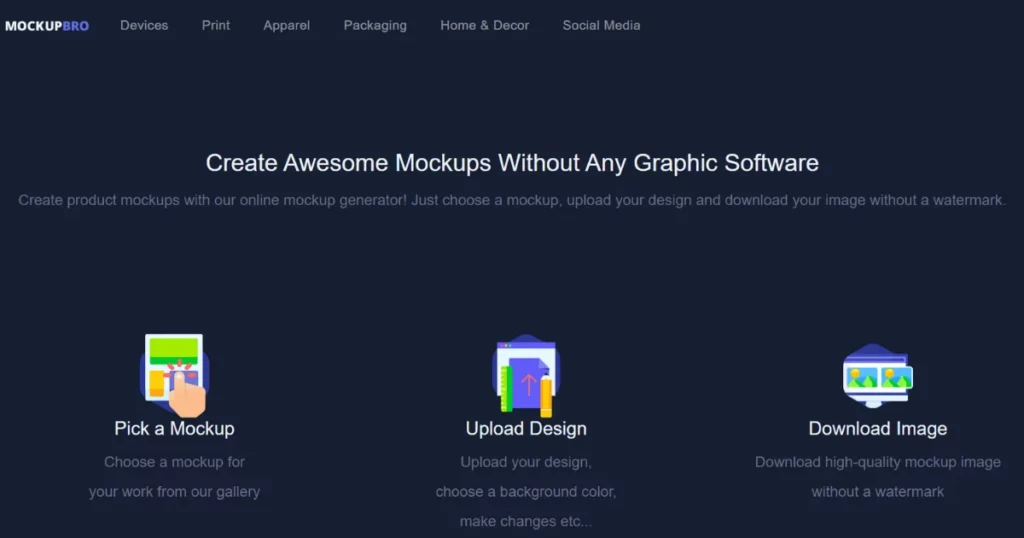 Mockupbro - iPad mockup tool