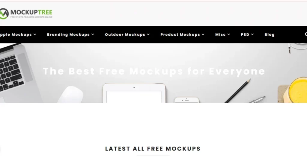 Mockuptree- iPad mockups