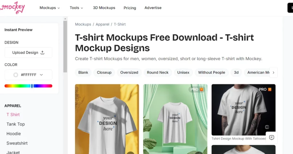 Templates - Clothing Mockups