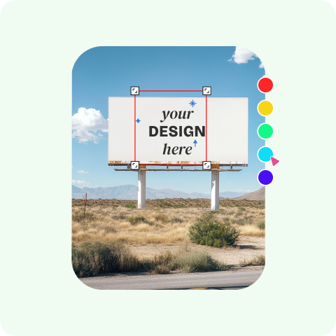 customize Billboard Mockup Generator