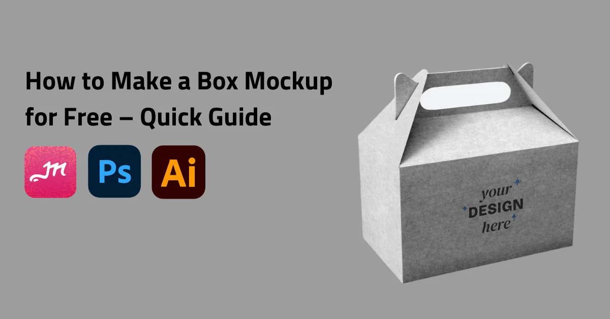 how to make a box mockup