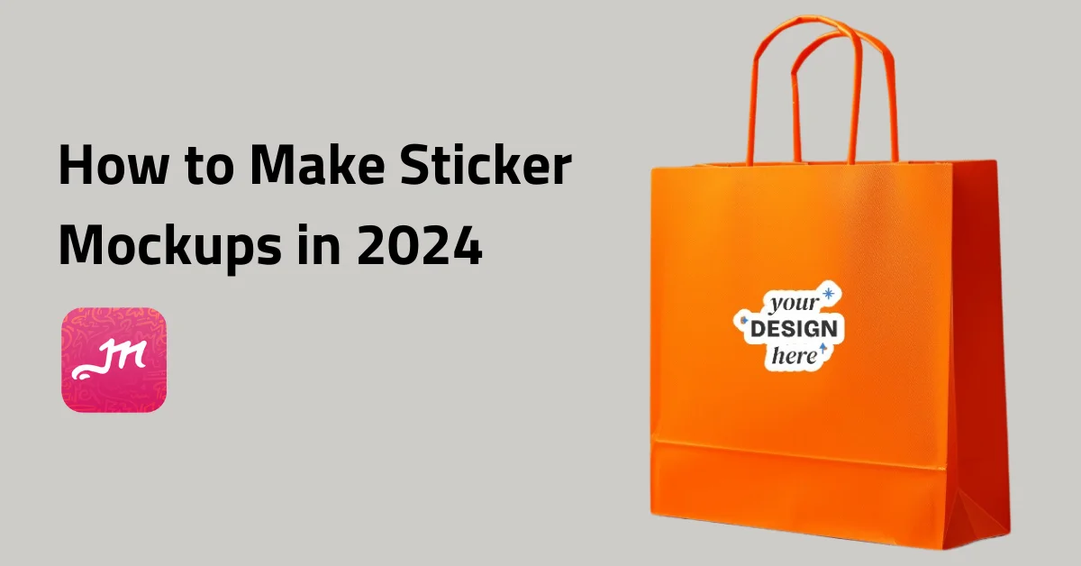 how to make sticker mockups