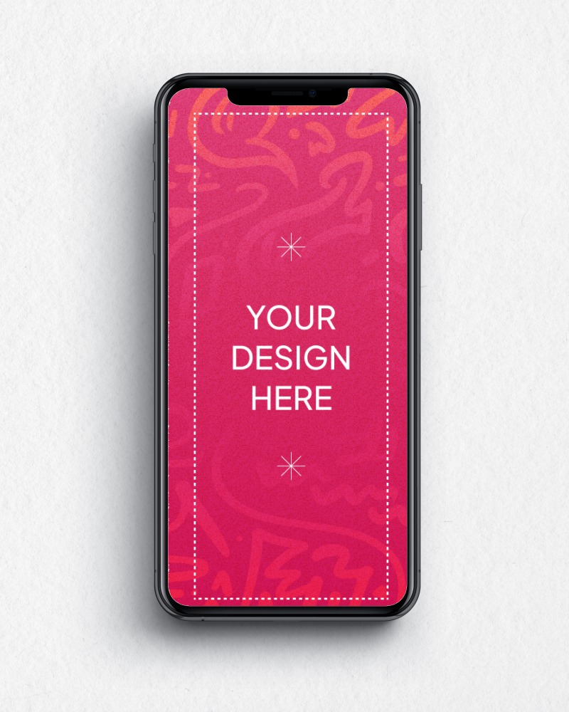 iphone display mockup