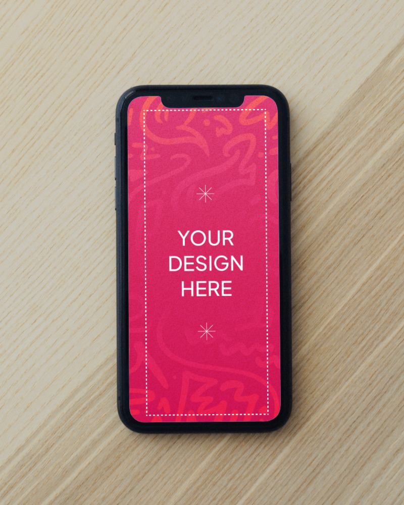 iphone screen mockup