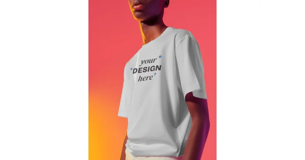 teen t-shirt mockup