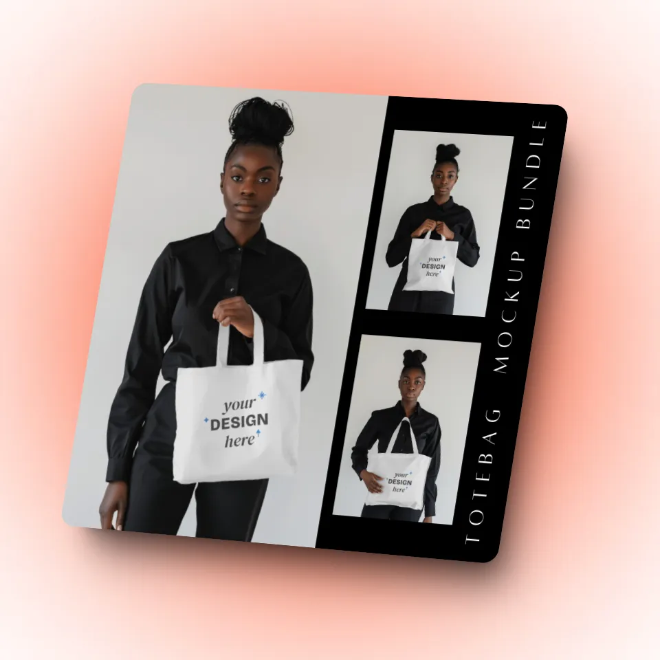 tote bag mockup bundle