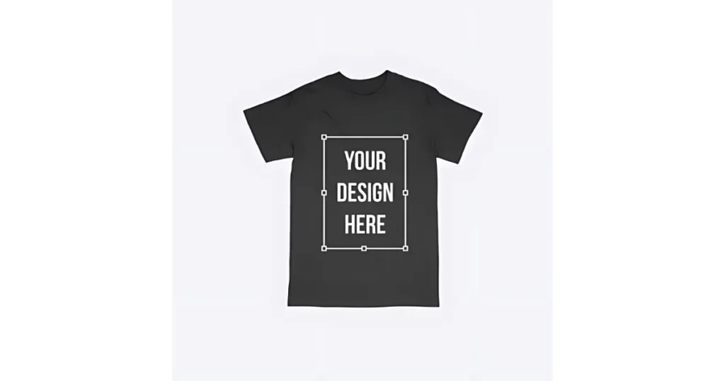 tshirt mockup made with mockit