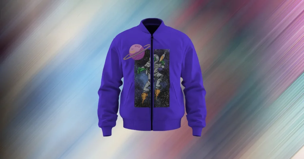 Bomber jacket mockup