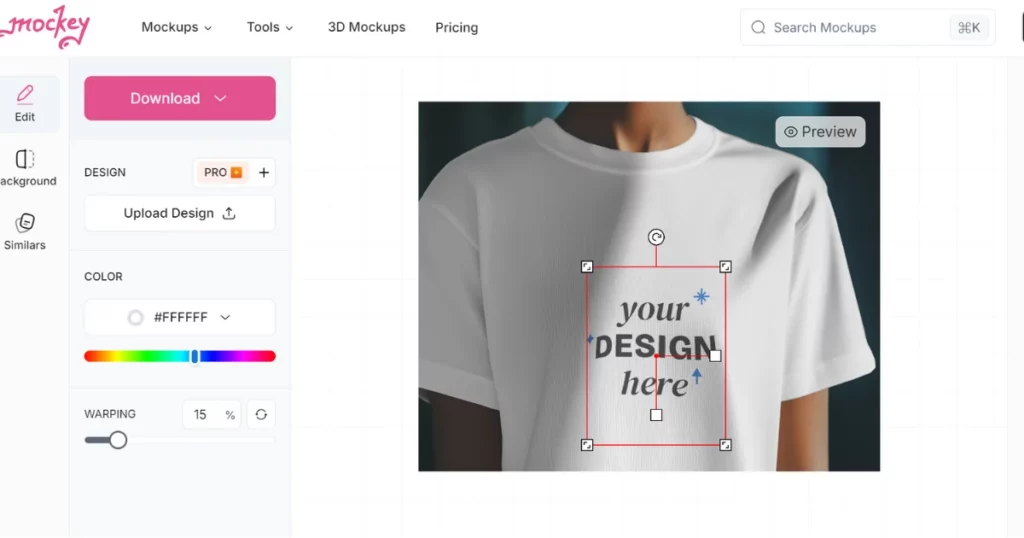 Customize- Best clothing mockup app