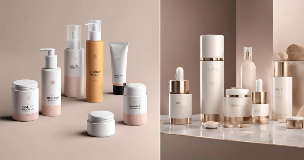 cosmetics packaging mockups