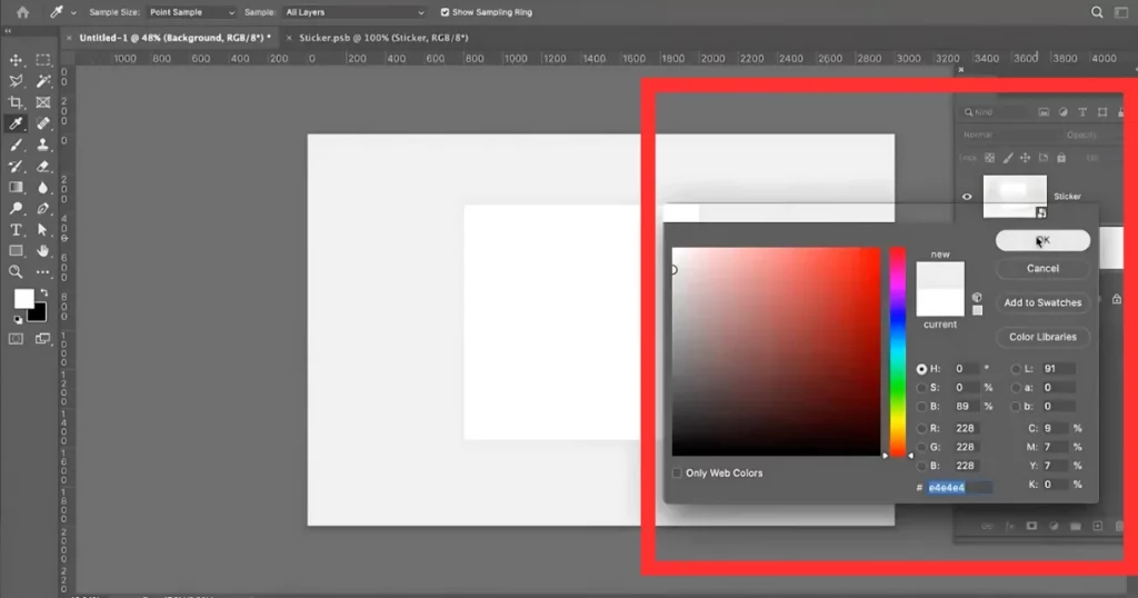 create an adjustment layer and select gray