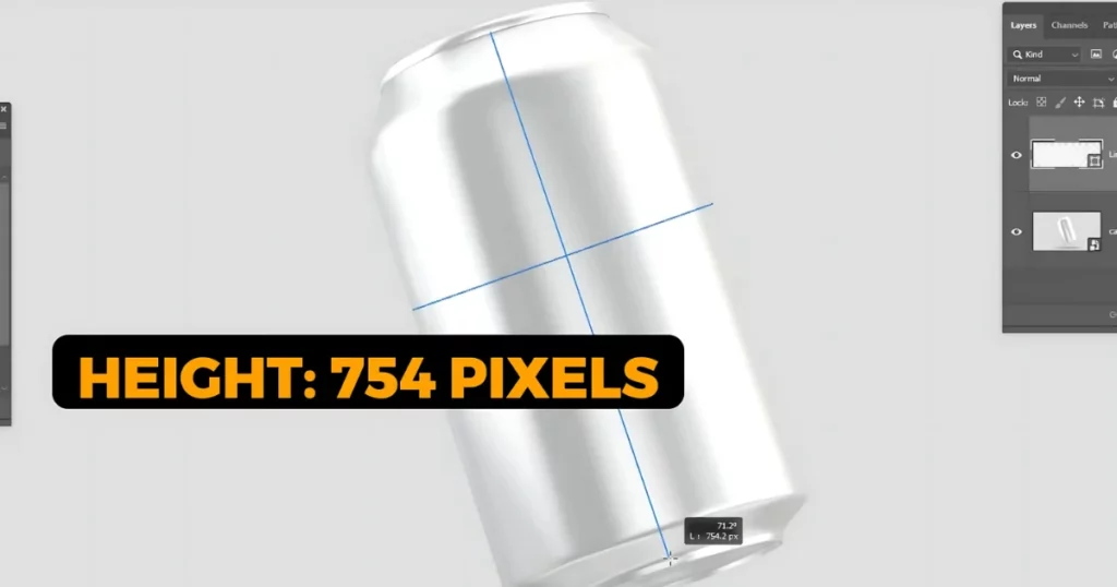 height 754 pixels for packaging mockup