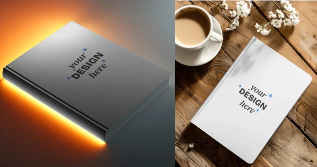 make book mockups using mockey