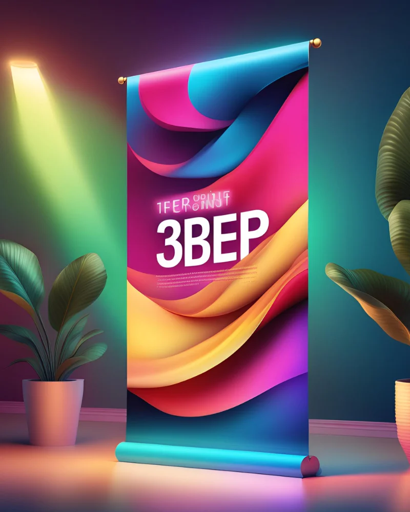 3D Banner Mockup Generator with Mockey