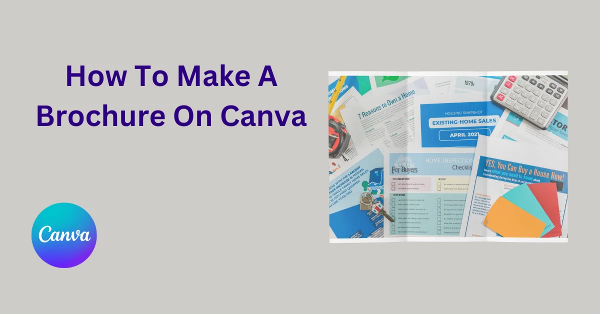 How To Make A Brochure On Canva