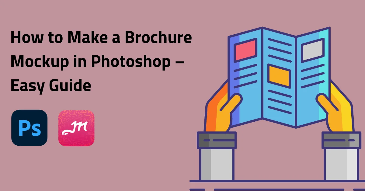 how to make a brochure mockup in photoshop