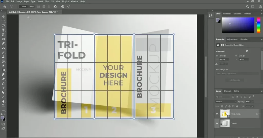 rectangles side by side