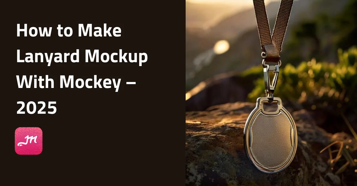 How to Make Lanyard Mockup With Mockey – 2025