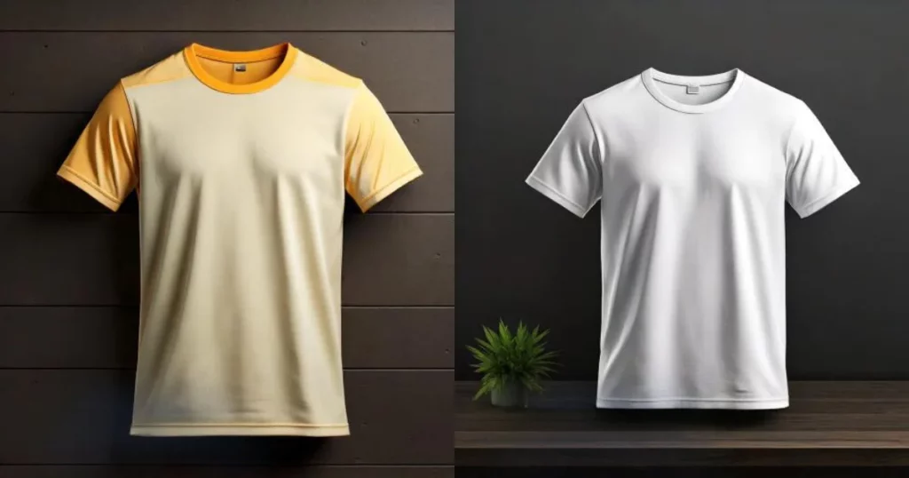 make 3d tshirt mockup in mockey